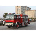 Camion de sauvetage d&#39;incendie de 4 * 2 conduire pour avec la grue de bras pliant 3-5T